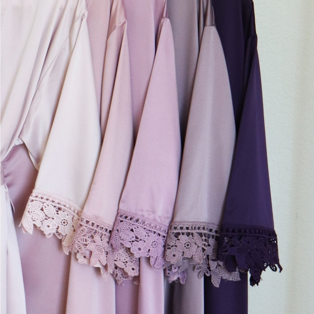 Brand new silk robe